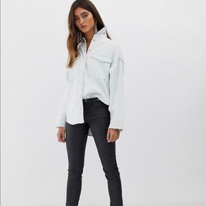 All Saints Harper Oversized Denim Shirt
